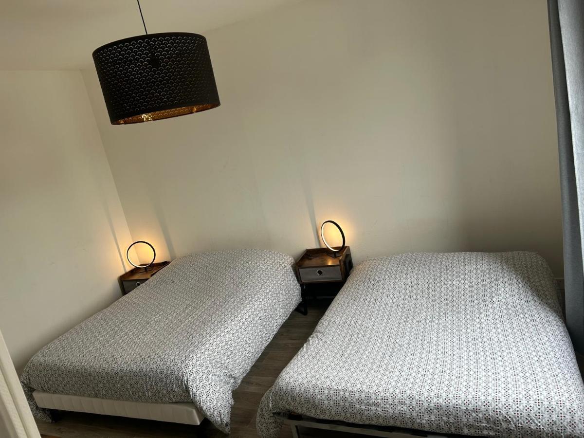 Le Famillial , 2 Chambres Doubles Lits Faits Et Serviettes De Toilette Fournies Avec Parking Prive 1 Voiture, Netflix, Disney Plus Disponible Dieppe Exterior photo